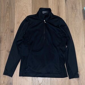 Nike golf tour performance size xl Black Lightweight quarter zip long sleeve